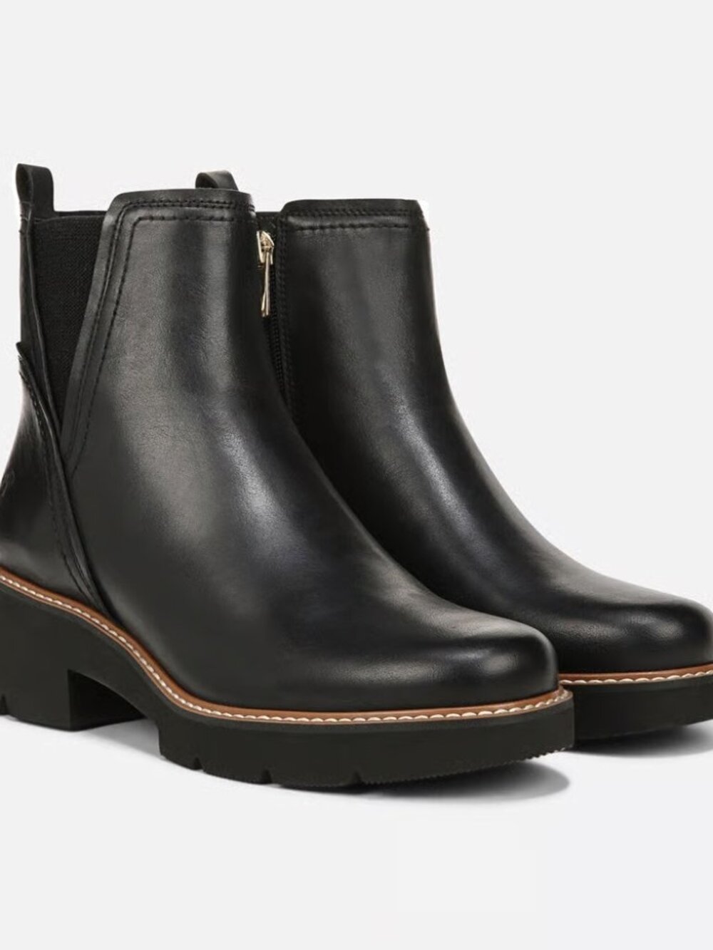 9W Black Darry Boots by Naturalizer